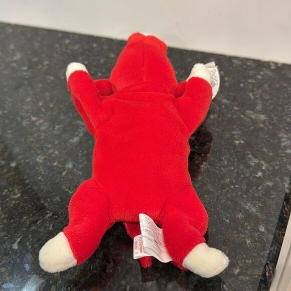 TY Beanie Baby "Snort" the Red Bull. All tags in place. Vintage dated 1995. - Picture 6 of 10